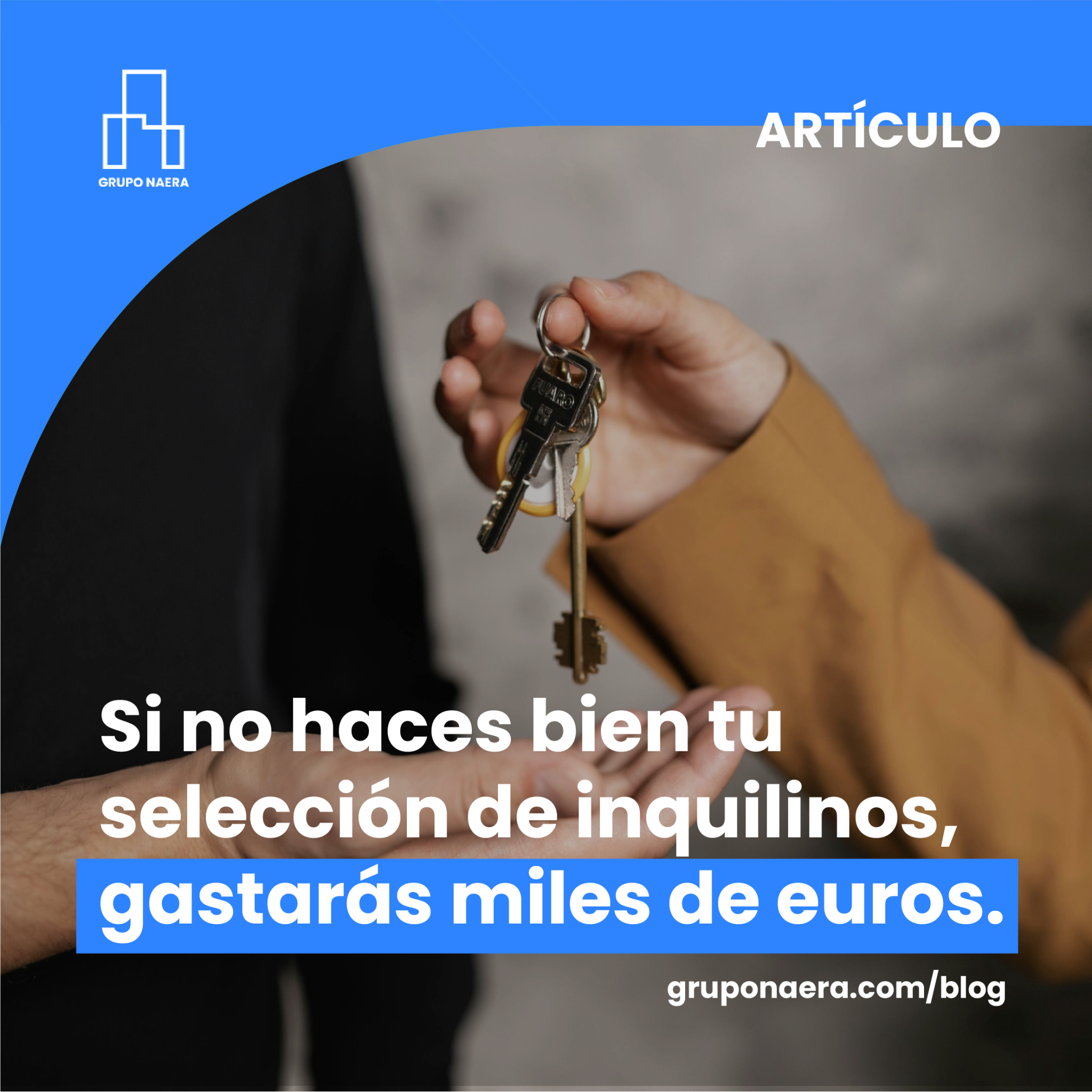 Si no haces bien tu selección de inquilinos, te gastarás miles de euros.